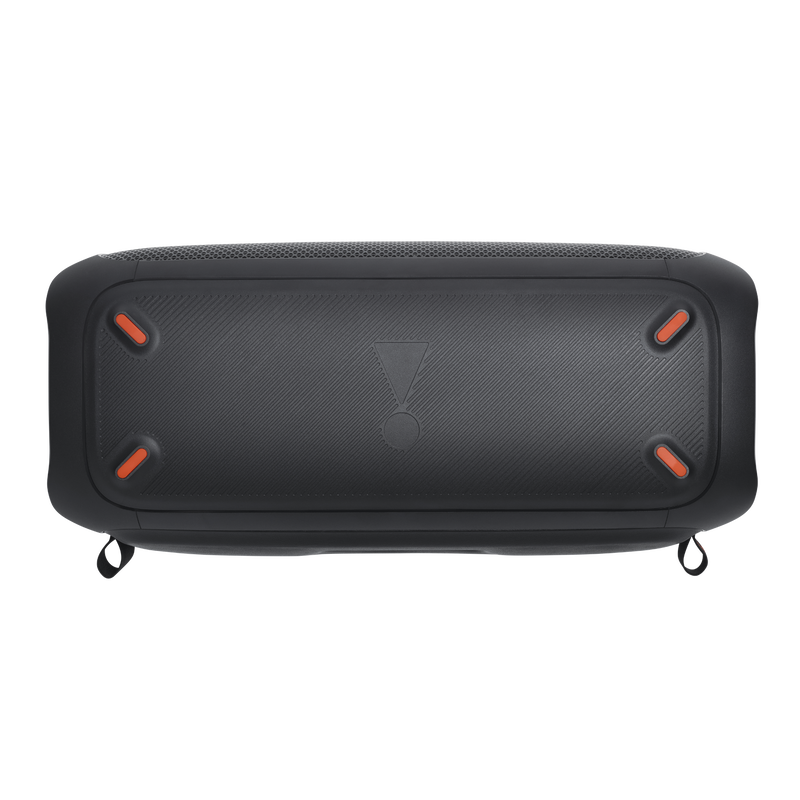 JBL PartyBox On-The-Go - Black - Portable party speaker with built-in lights and wireless mic - Bottom image number null